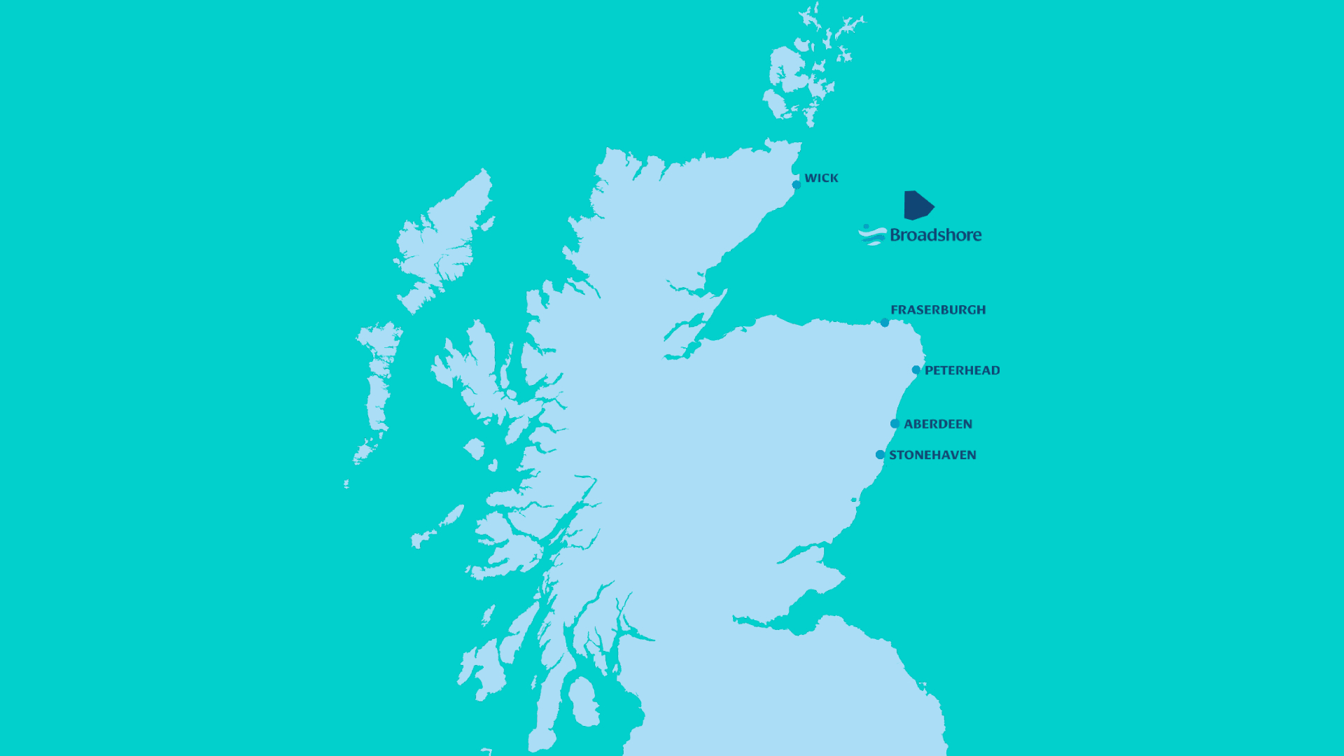 Broadshore Floating Offshore Wind Farm location map