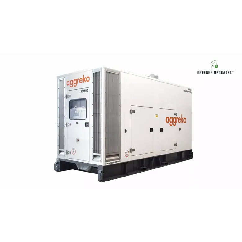 Aggreko diesel generator