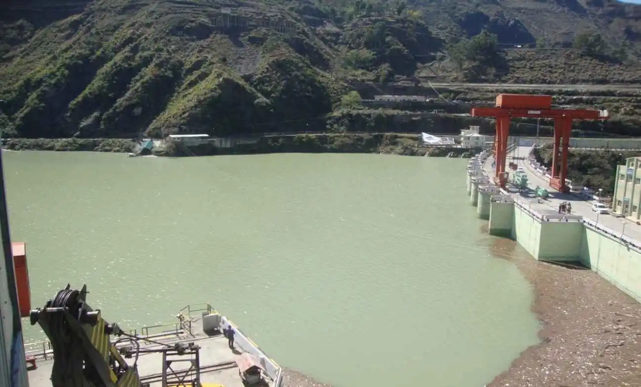 Chamera Dam Hydro Power Plant India