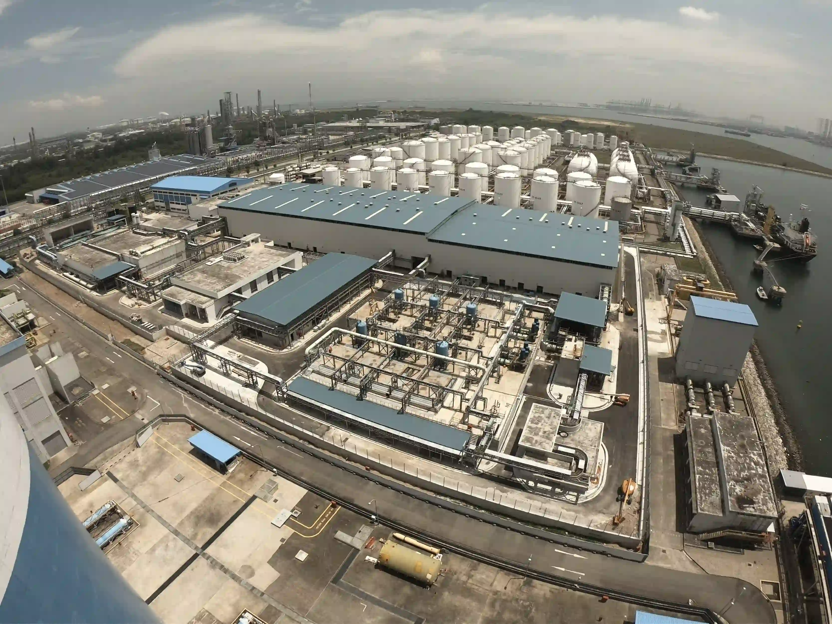 Jurong Island Desalination Plant in Singapore