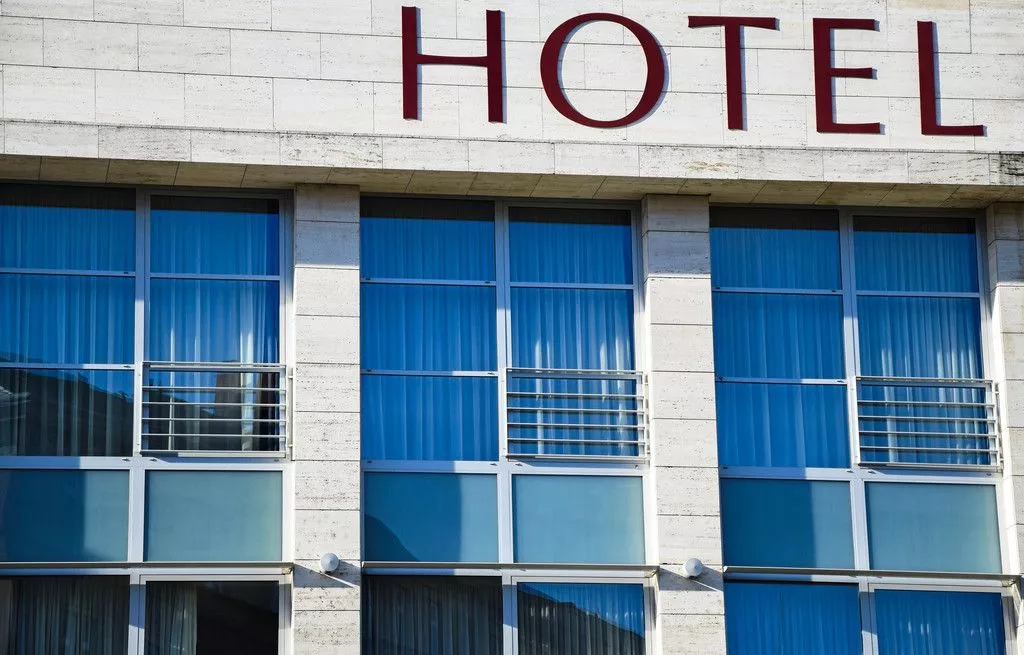 stock-photo-windows-of-the-hotel-building