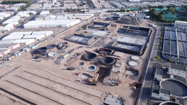 Madinah- 3 waste water treament plant in Saudi Arabia