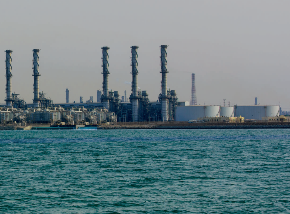 Jubail desalination plant