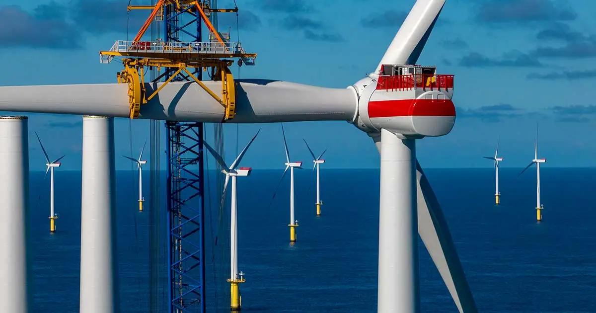 RWE wind farm construction company