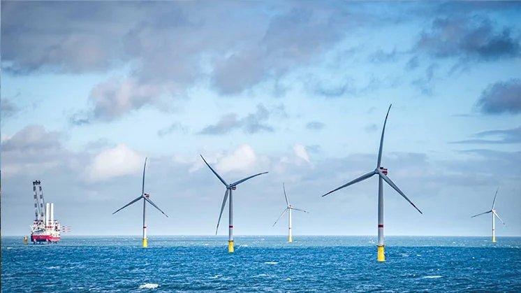 Vineyard wind farm turbine blades