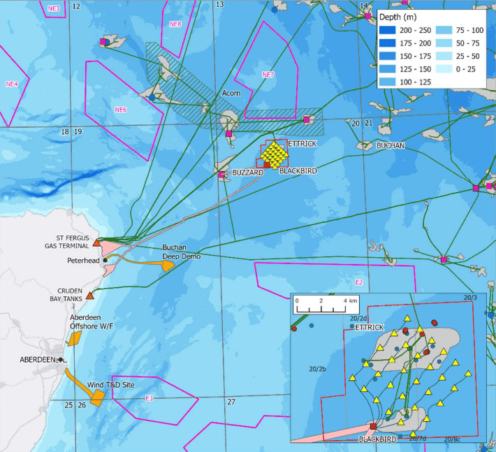 Green Volt Floating Offshore Wind Farm Project Location Map