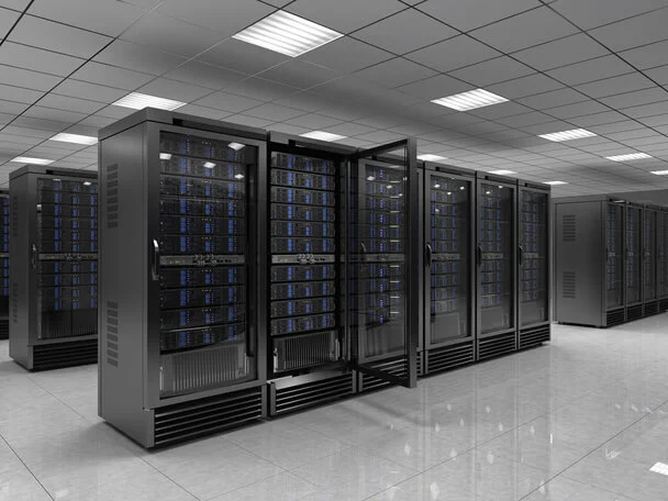 Data Center Inside View