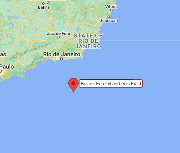 Buzios oil and gas field, Brazil