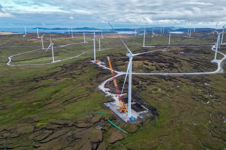 SSE renewables wind construction company
