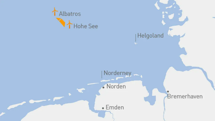 List of Top 7 Offshore wind farms in Germany