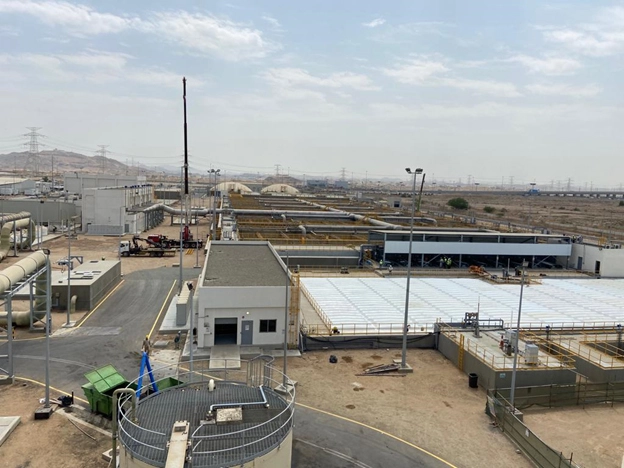 Jeddah Airport 2 water treatment plant in Saudi Arabia