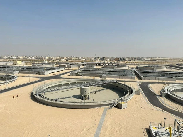 Dammam Wastewater treatment plant in Saudi Arabia