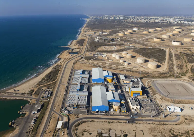 Ashkelon Desalination plant in Israel