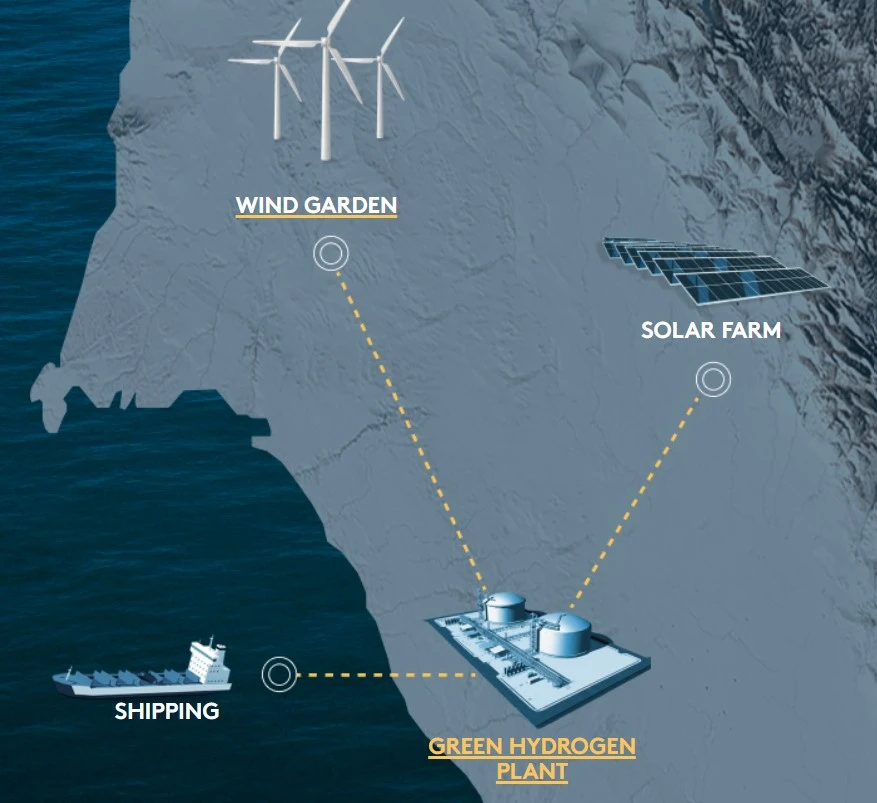 Neom green hydrogen plant