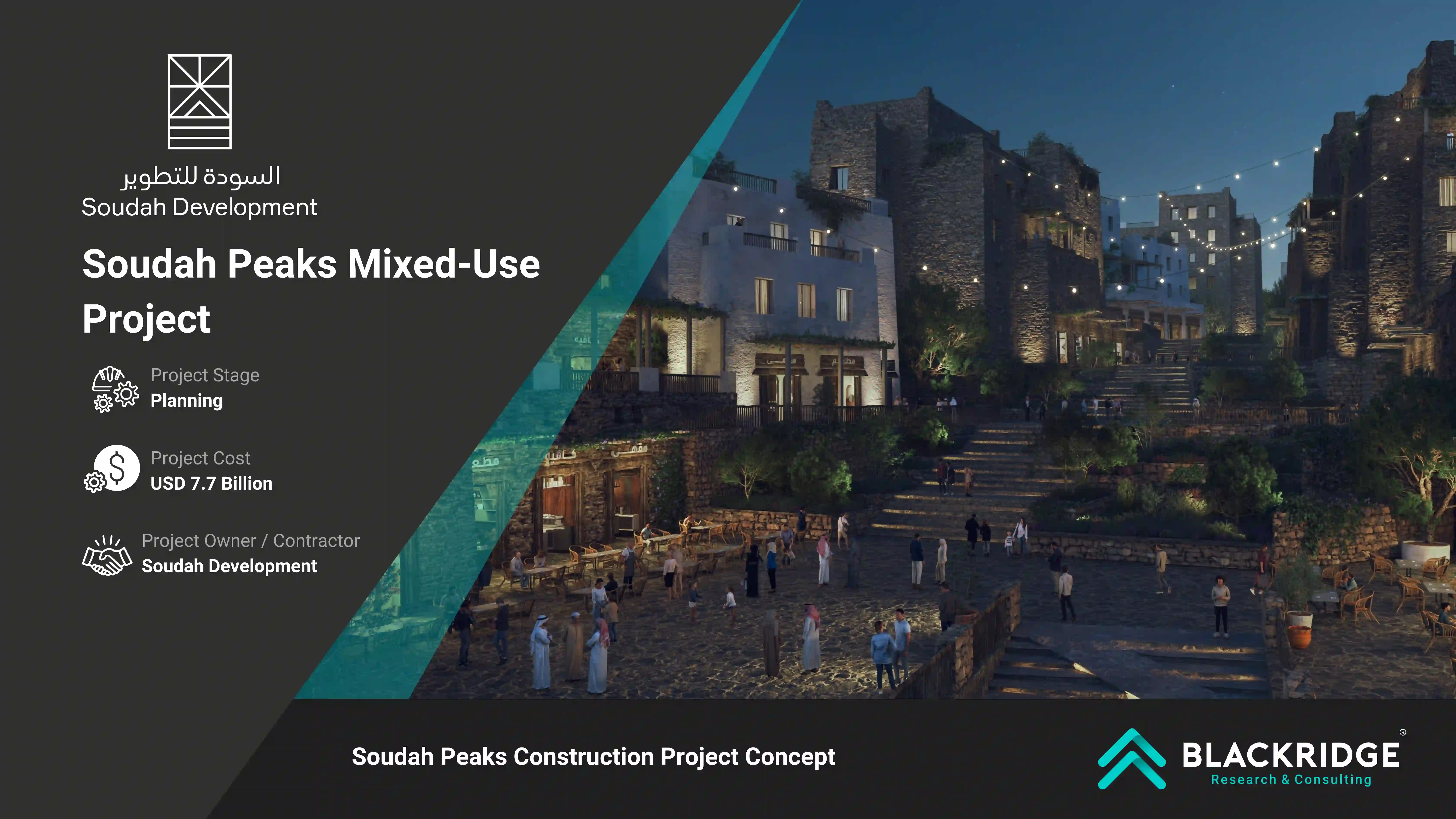 Soudah peaks construction project in KSA