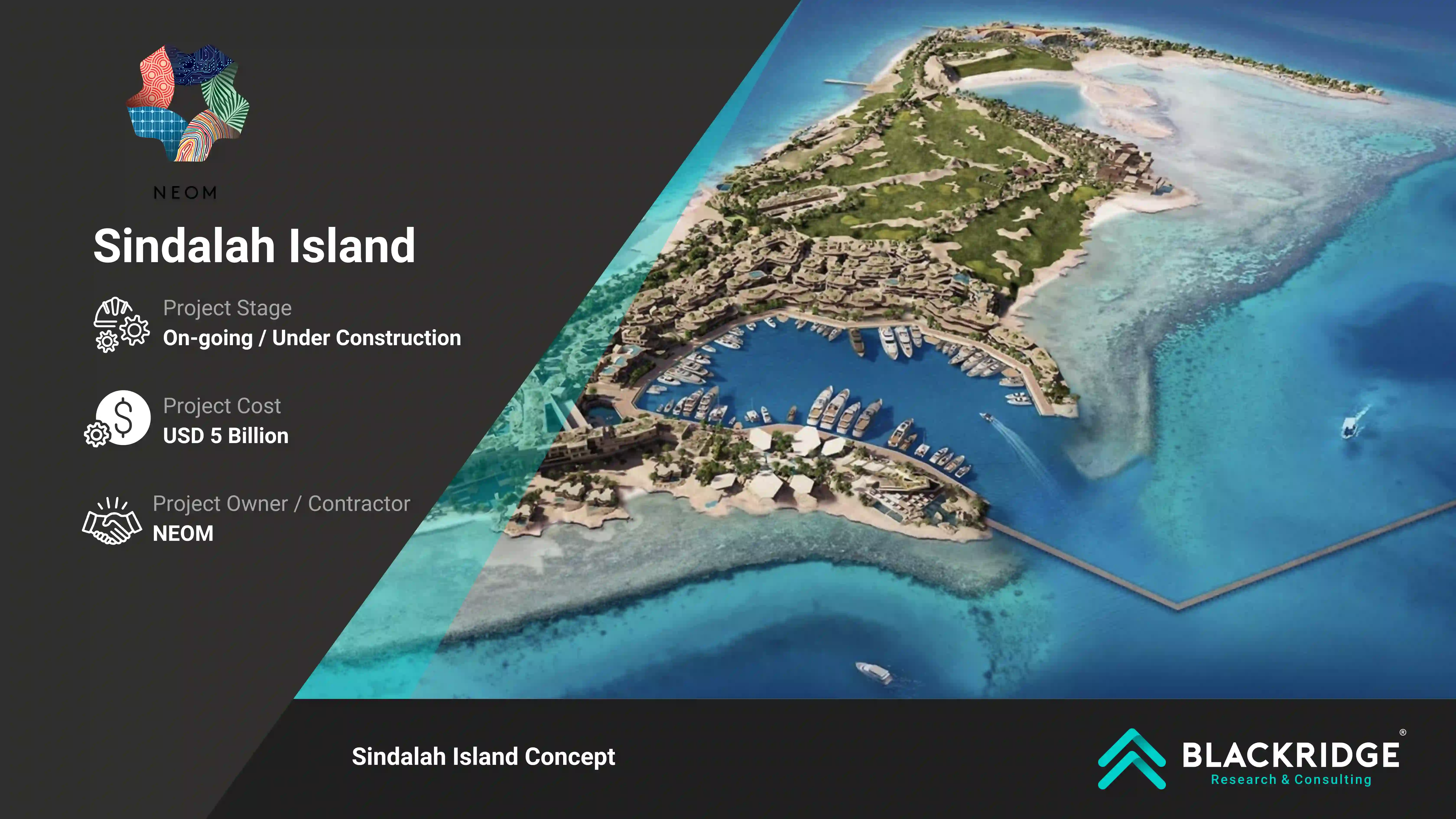NEOM Sindalah island