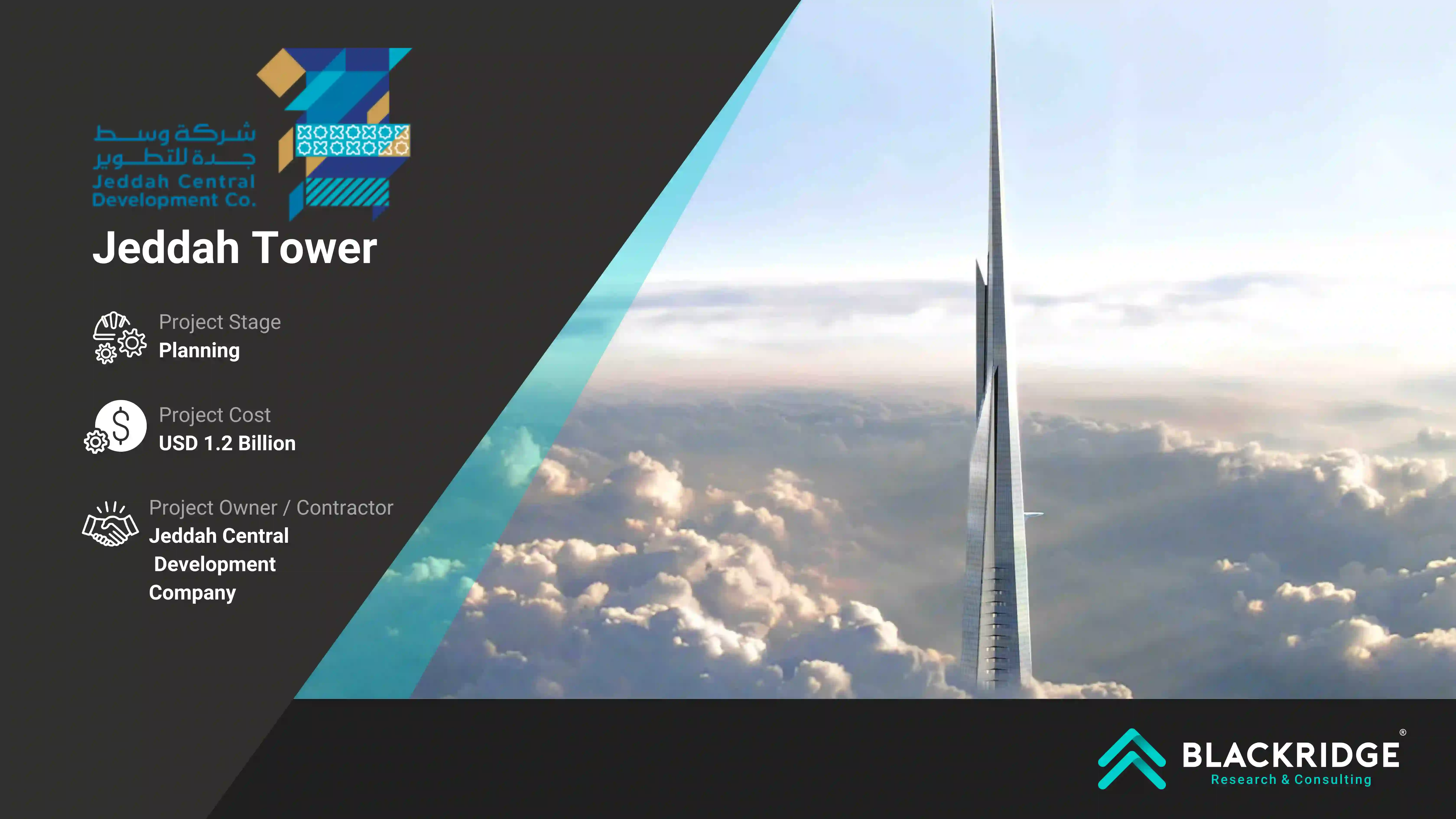 Jeddah tower construction project KSA