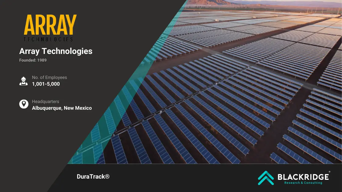 Global Solar PV Tracker Companies