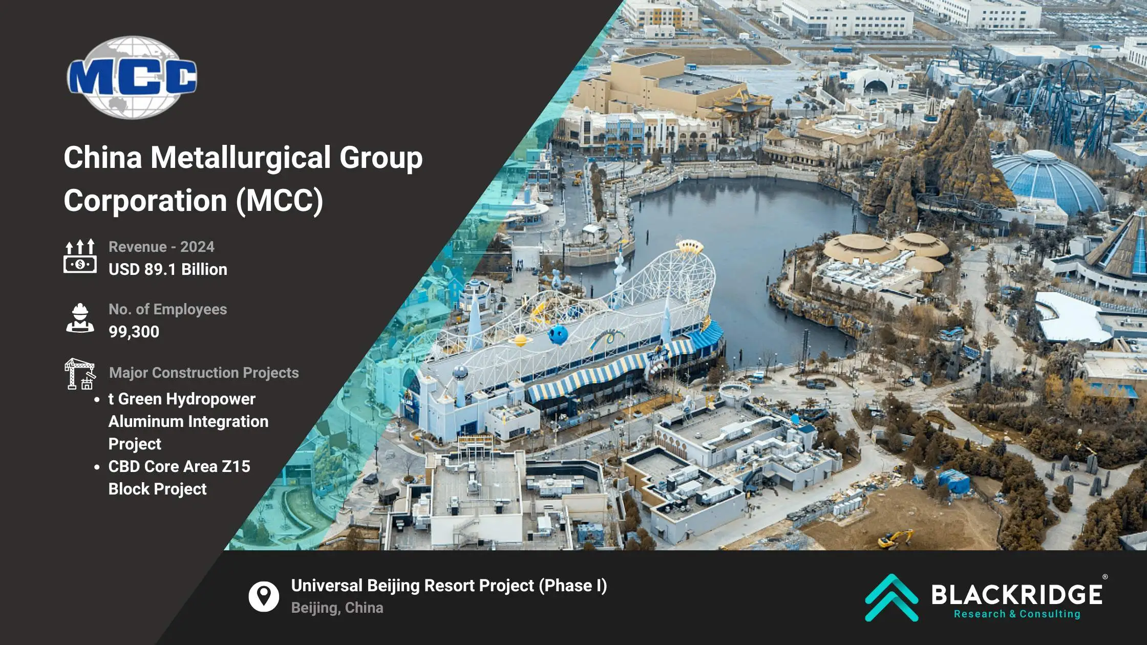 largest construction company in China MCC