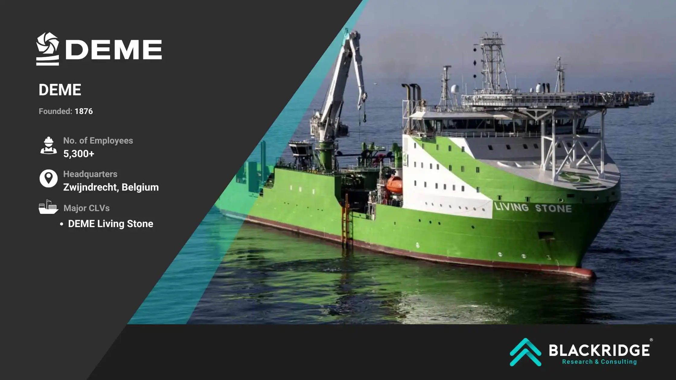 Deme top cable laying vessel company