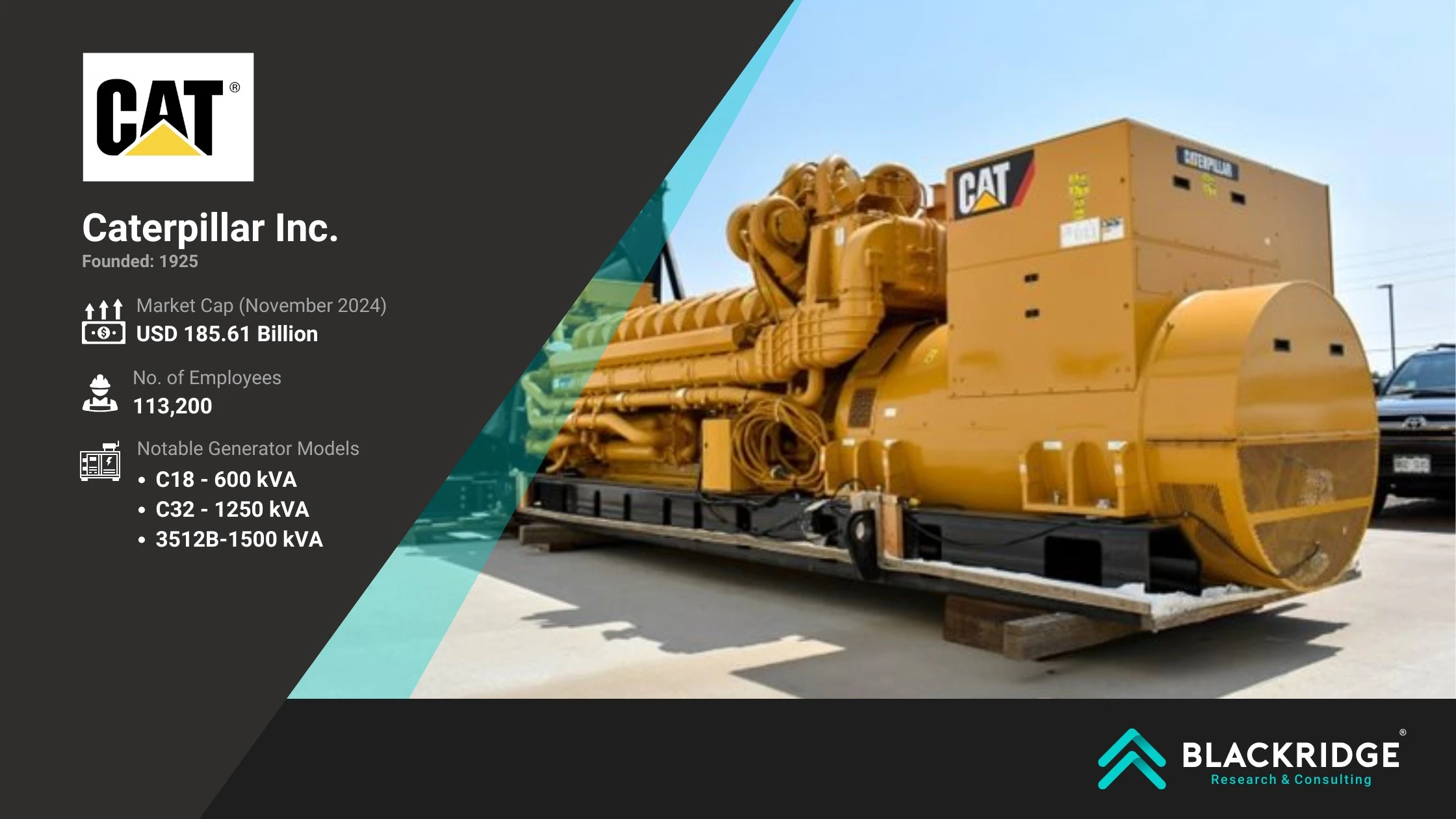 Caterpillar Diesel generator manufacturer