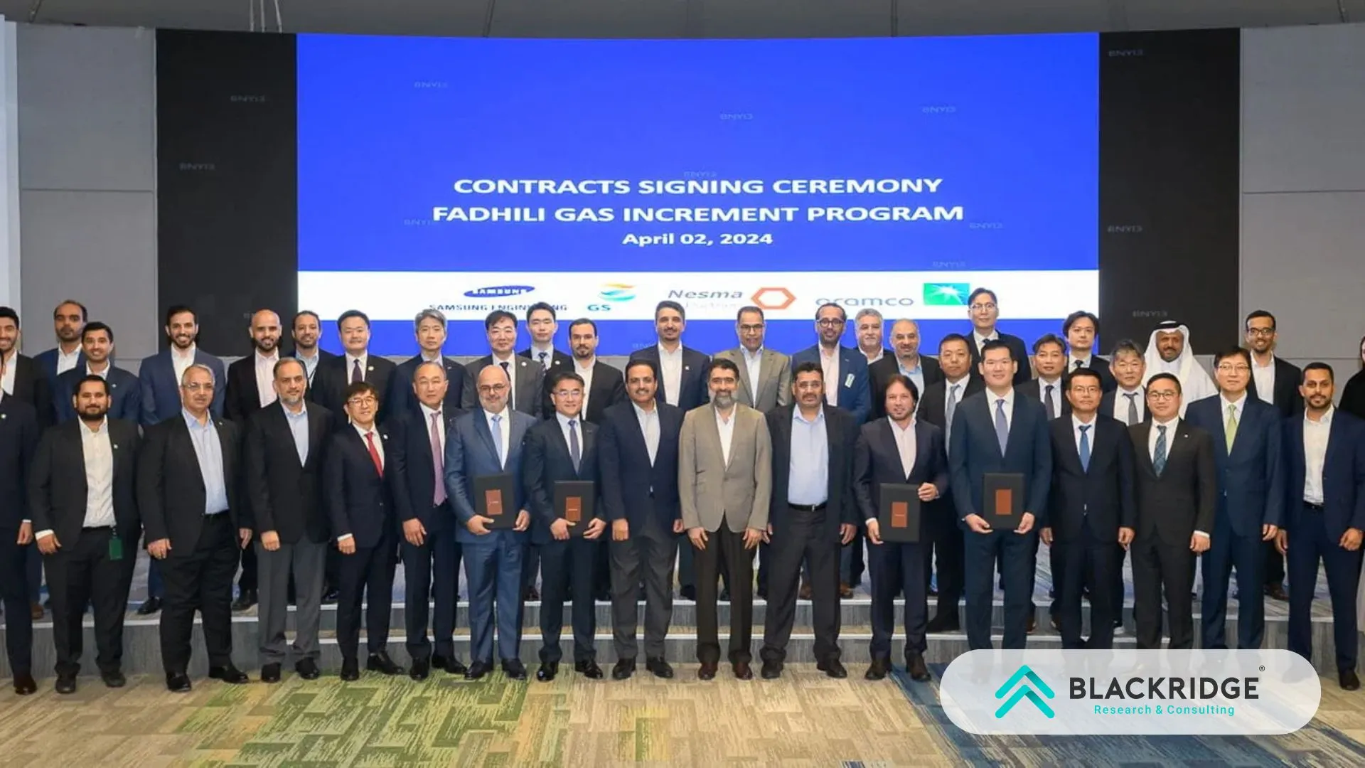 Fadhili gas expansion project contract awarded by aramco