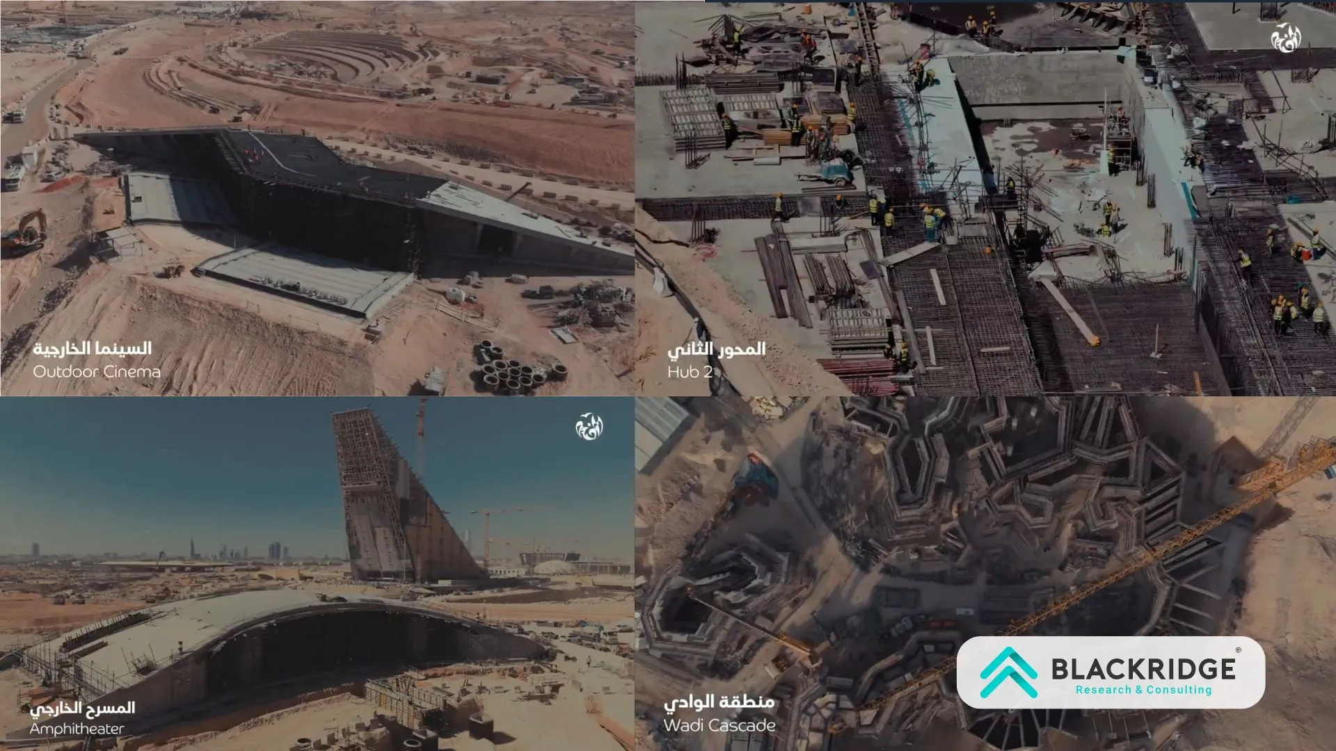 King Salman Park photos construction