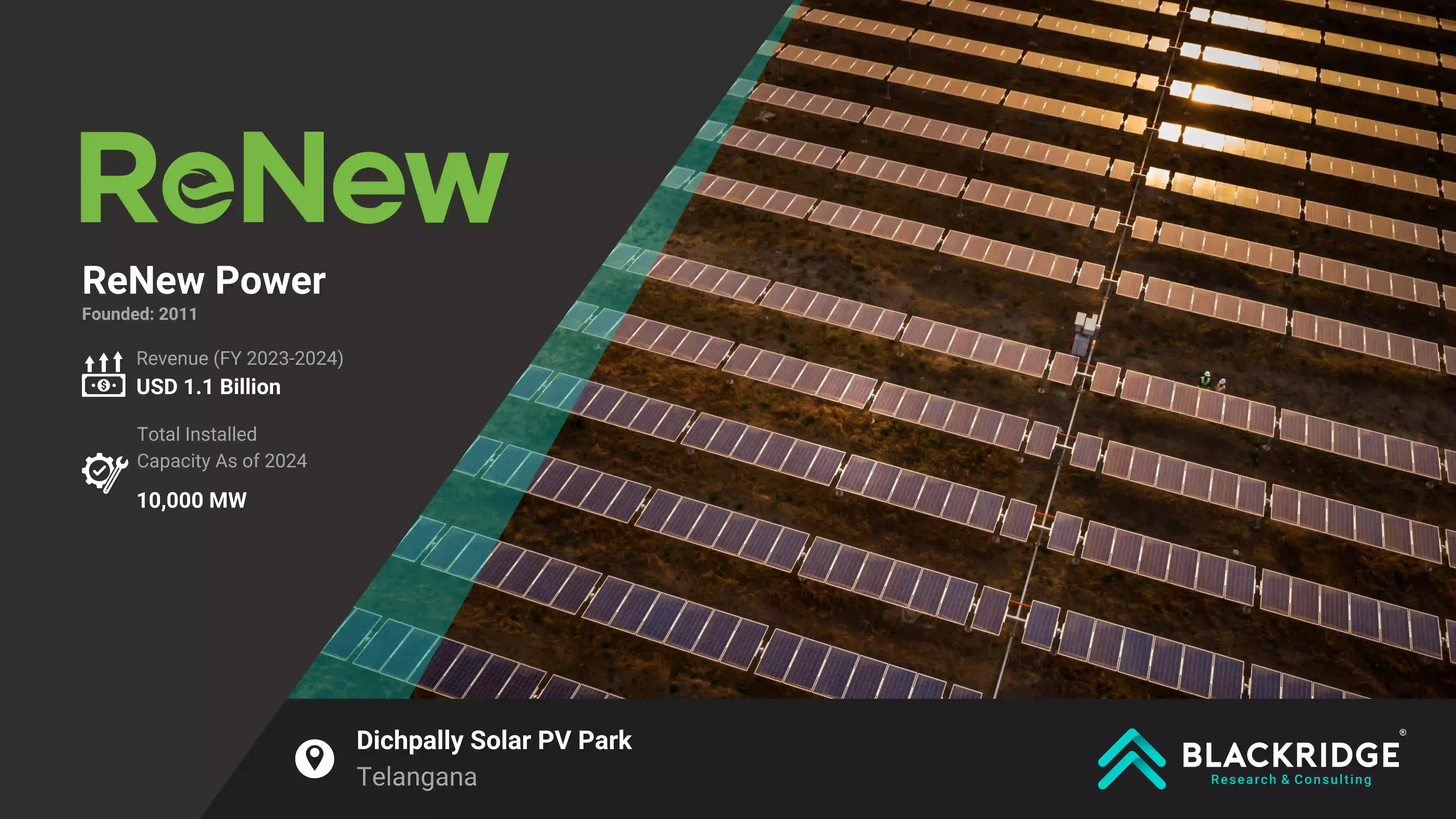 ReNew Solar Power Plant in Telangana