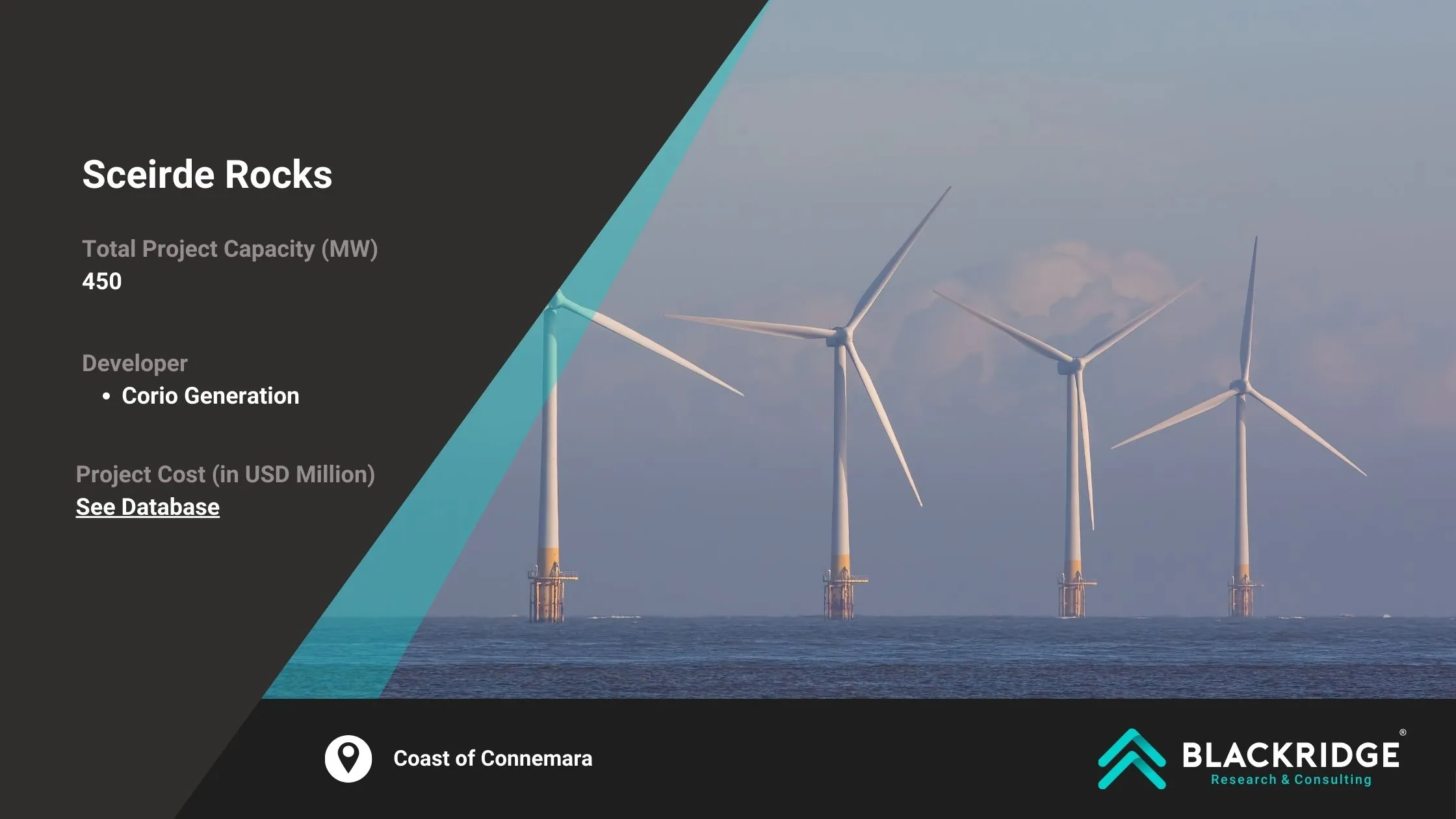 Sceirde rocks wind farm Ireland