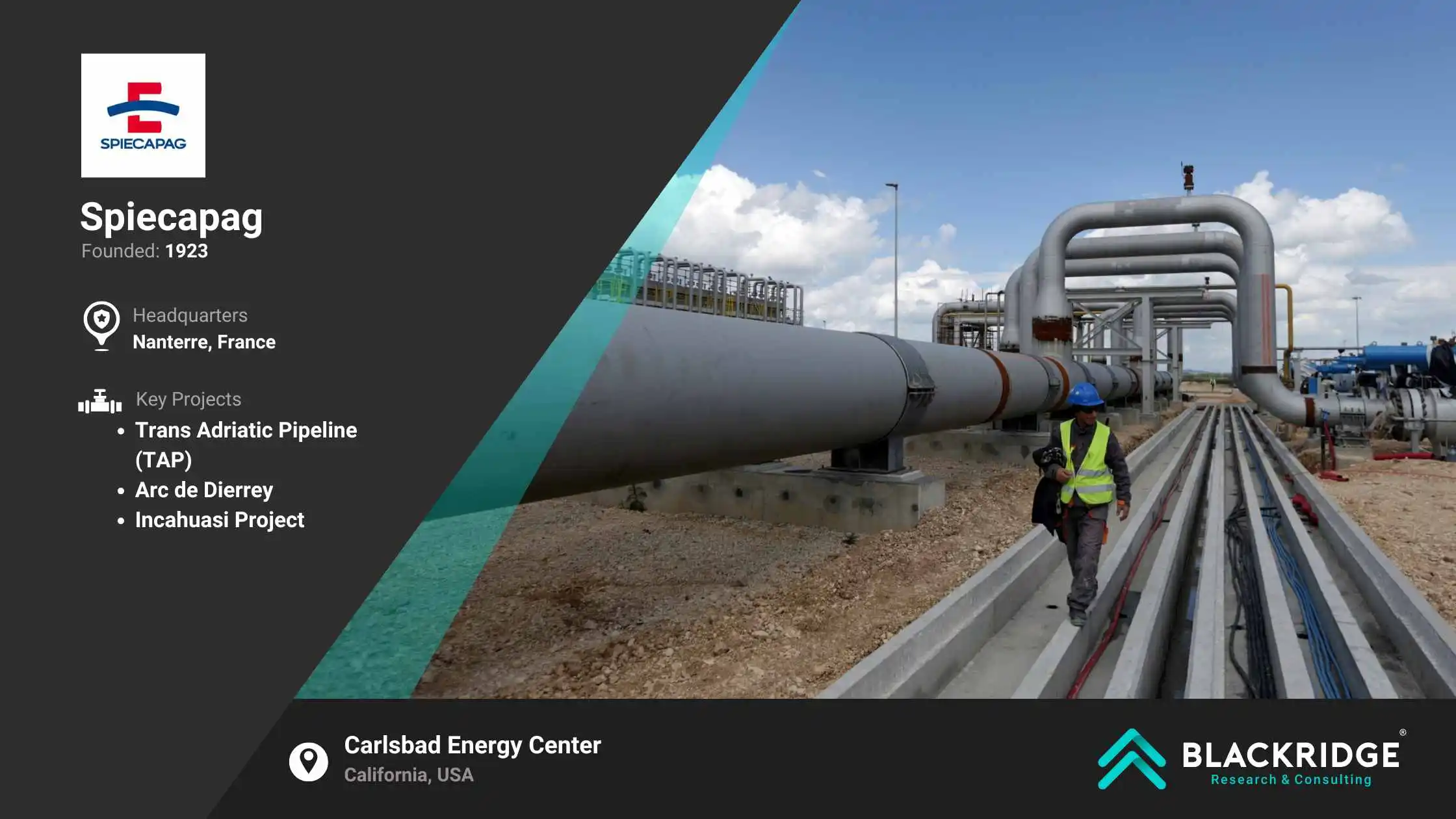 Spiecapag pipeline construction contractor