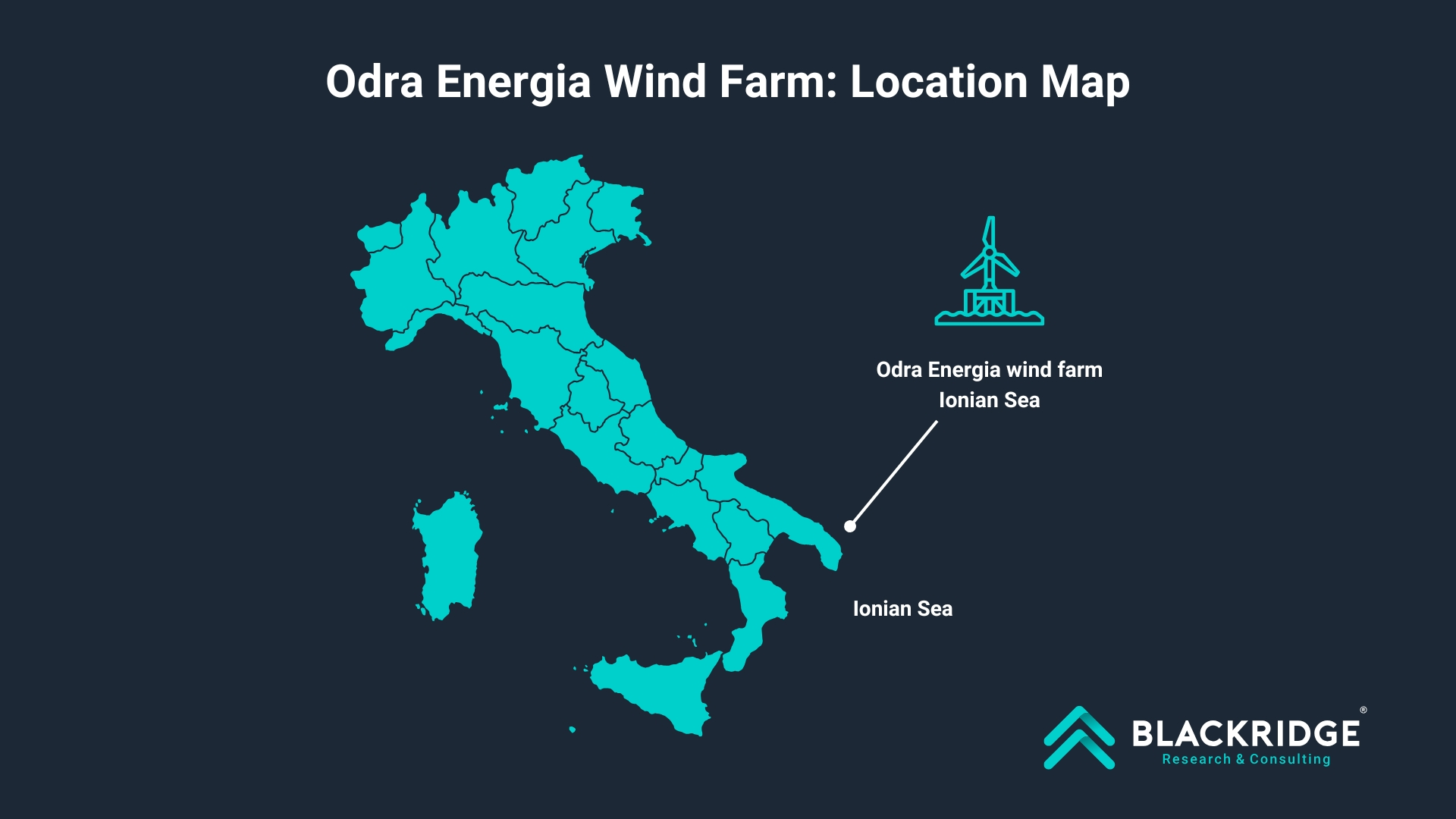 Odra wind farm Italy